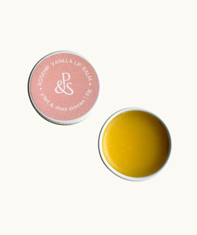 Rosehip + Vanilla Lip Balm Pot