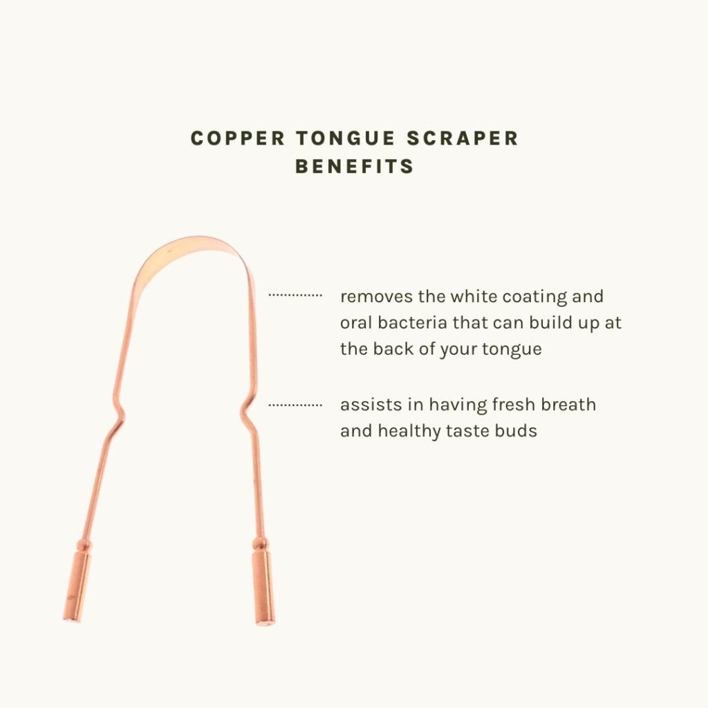 tongue scraper copper benefits