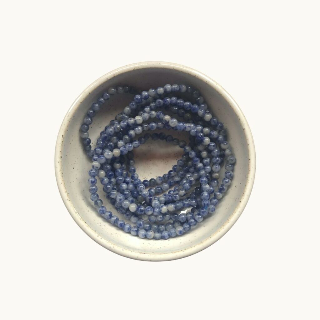 Blue Quartz 4mm Bracelet 3