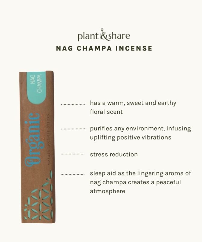 Nag Champa Incense Organic