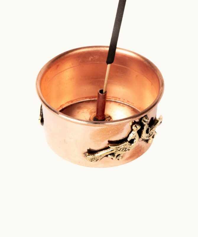 Copper Bowl Incense Holder Trade Aid 2