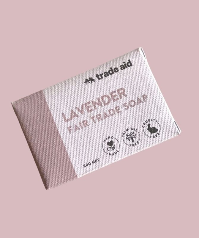Trade Aid Lavender soap