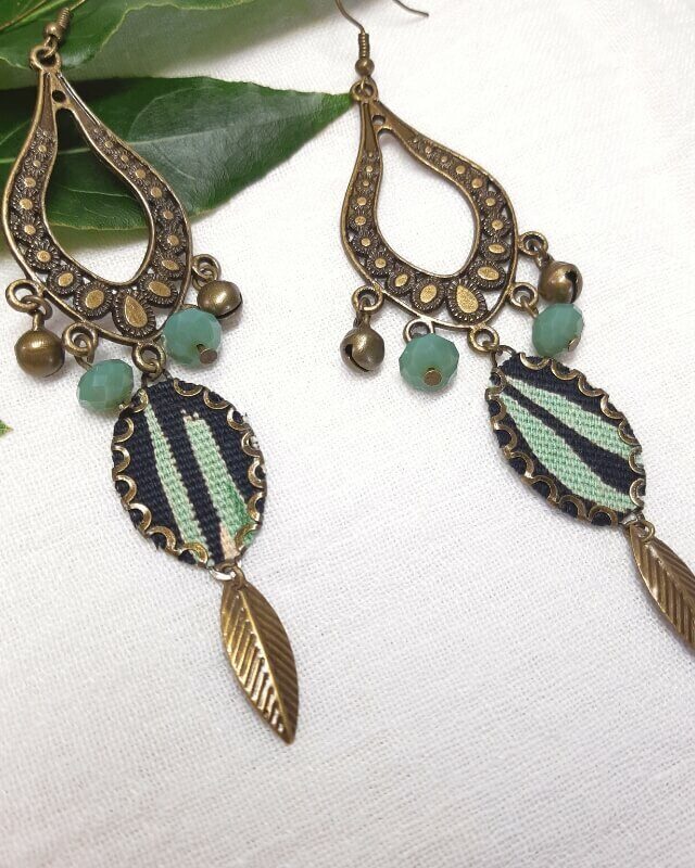 Leafy Boho Earrings - Image 4