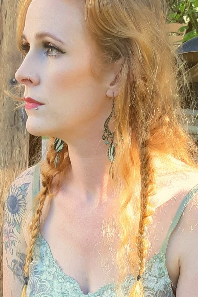 Leafy Boho Earrings - Image 3