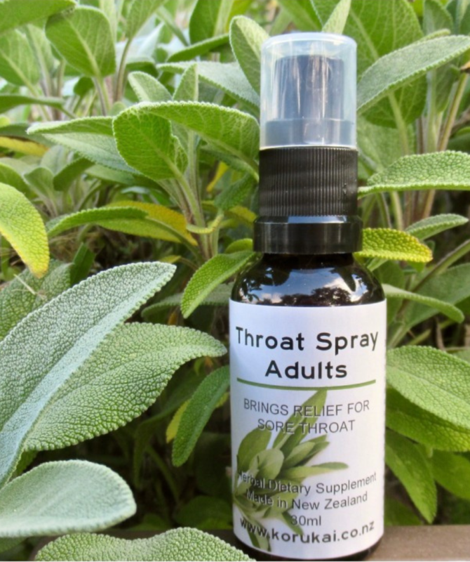 Throat Spray Adults 30ml – KoruKai