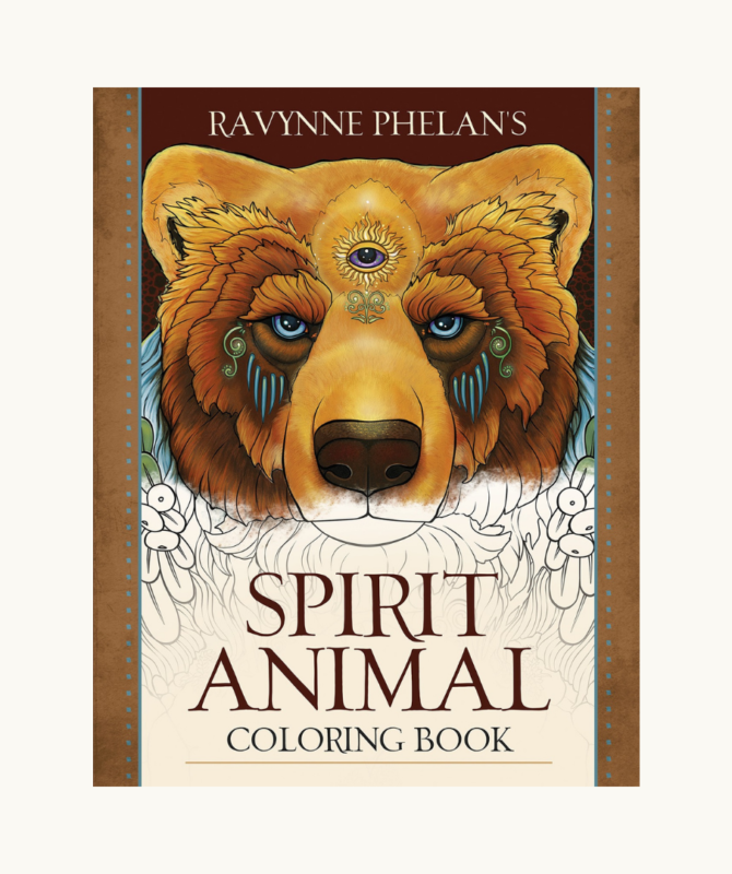 Ravynne Phelans Spirit Animal Coloring Book