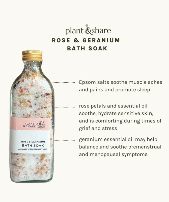 Rose & Geranium Bath Salts - Image 2