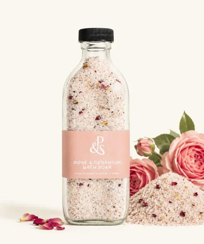 Rose & Geranium Bath Salts