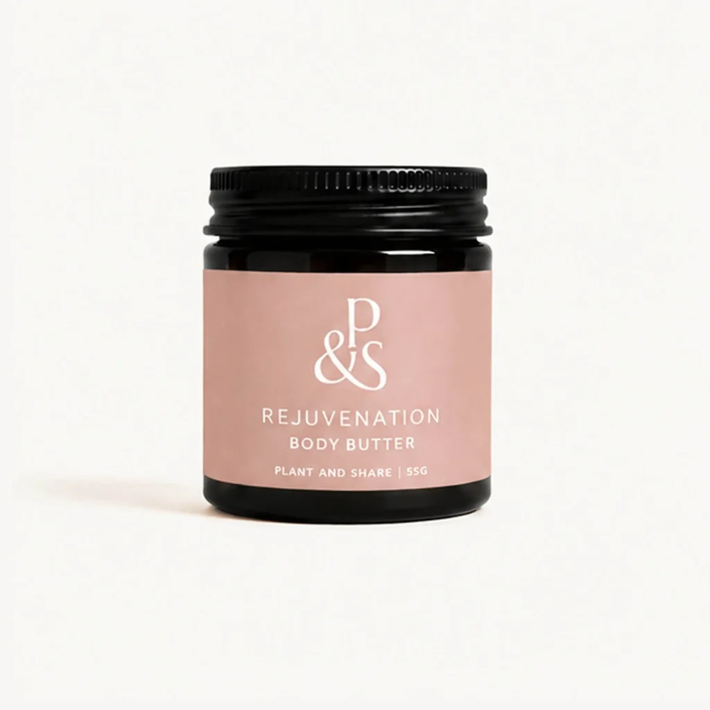 Rejuvenation Body Butter – 98% organic rich plant body butter with rosehip and floral botanicals