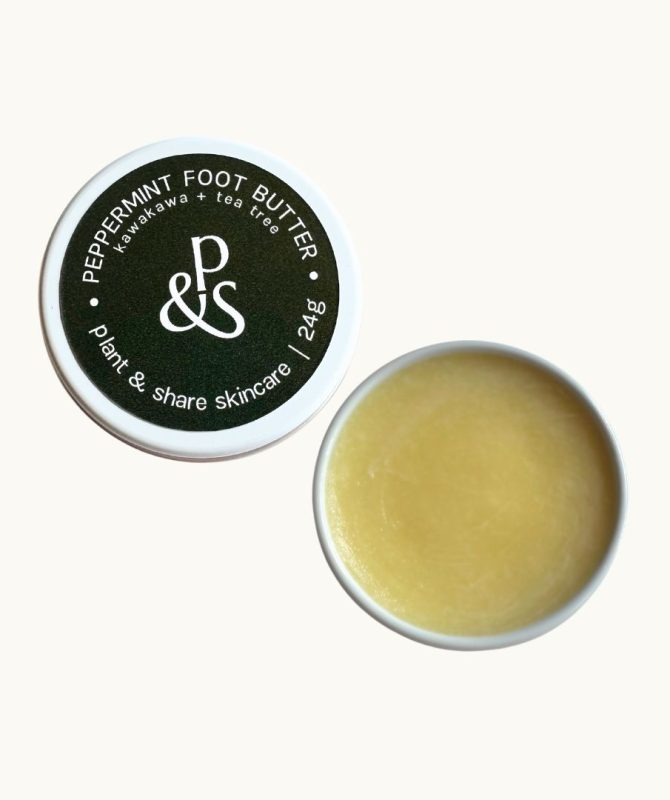 Peppermint Foot Butter with Calendula + Tea Tree