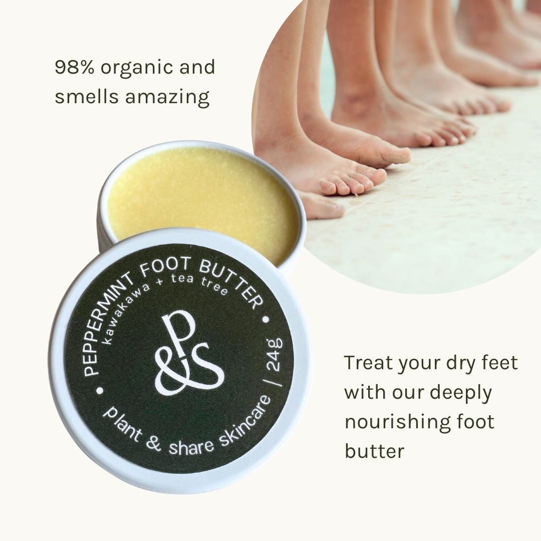 Peppermint Foot Butter with Calendula + Tea Tree - Image 2