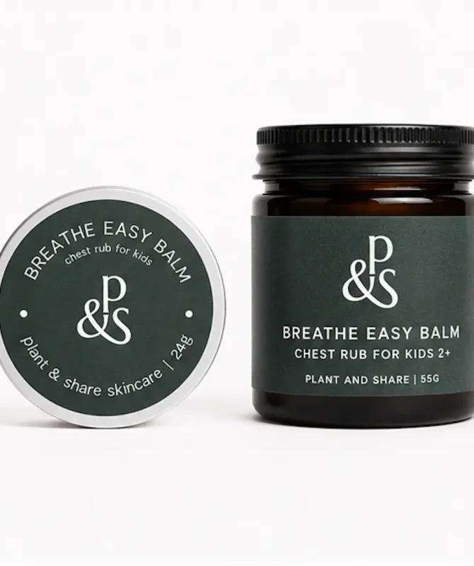 Breathe Easy Balm – Chest Rub for 2 yrs+