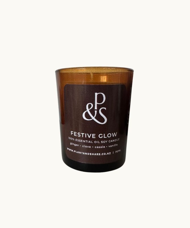 Festive Glow Candle